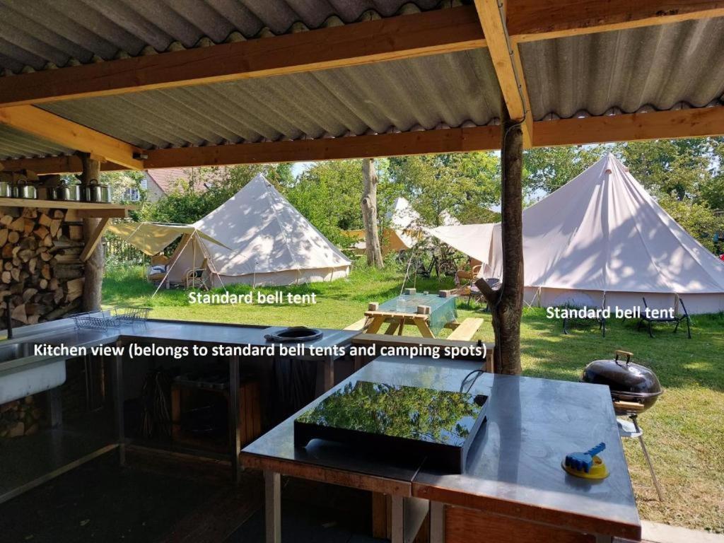 Bell Tent Glamping Essenhof Aagtekerke Exterior photo